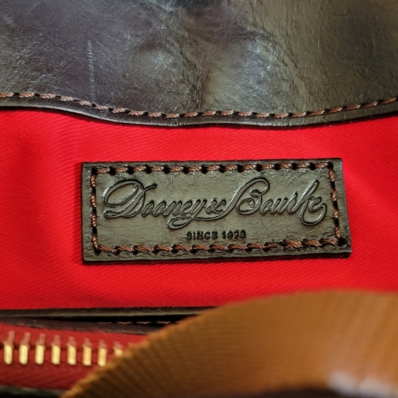 Dooney and Bourke Black Perry Satchel - Picture 8 of 14